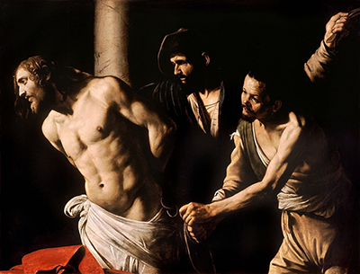 Christ at the Column Caravaggio